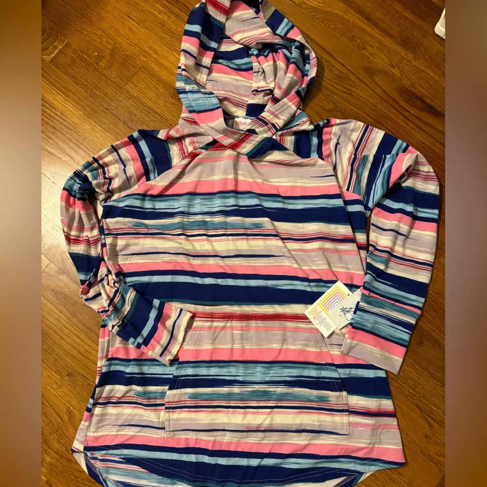New With Tags Lularoe Large Amber Hoodie